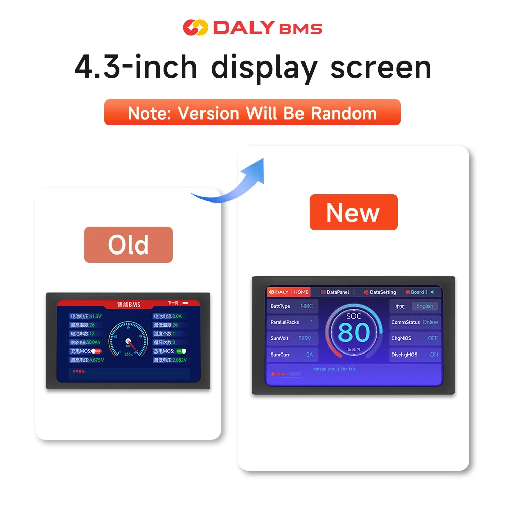Advanced Smart BMS Accessory with Bluetooth & LCD Display