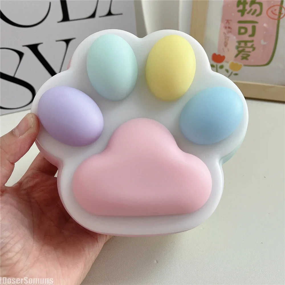 DIY 클로 항아리 캔 캔디 쥬얼리 메이크업 재료, 수제 카와이 다채로운 고양..