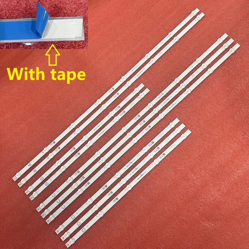 Striscia Di Retroilluminazione A Led Per Toshiba 65U2963Db 65Ua3D63Dg 65Ul2063Db Panasonic Tx-65Hx580Ez Tx-65Hx580B Jvc Lt-65Cf890 Lt-65Vu3000