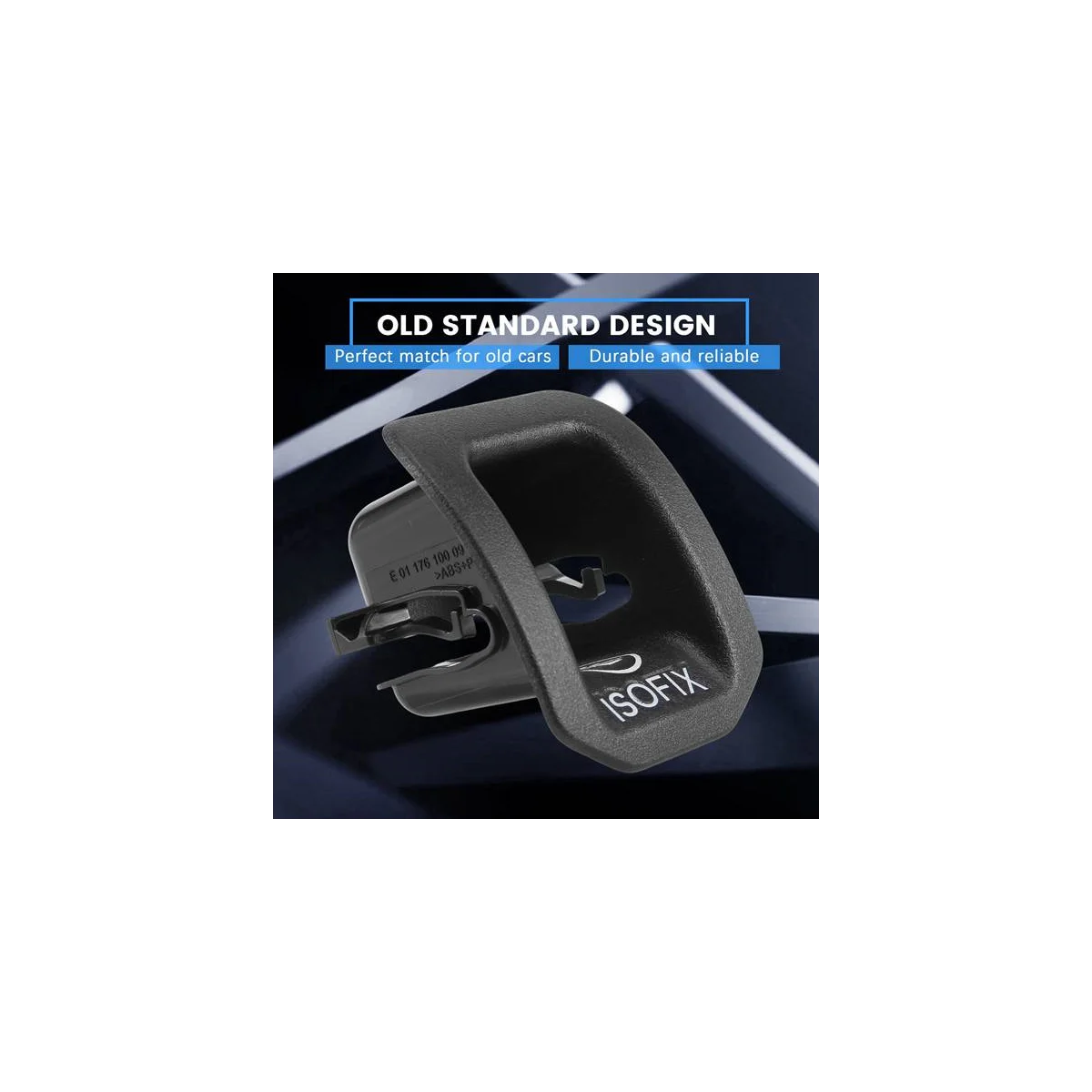 메르세데스 벤츠 자동차 시트 ISOFIX 스위치 커버, 메르세데스 벤츠 A CLA GLA 클래스 W156 W177 W176 A1769230100, 블랙