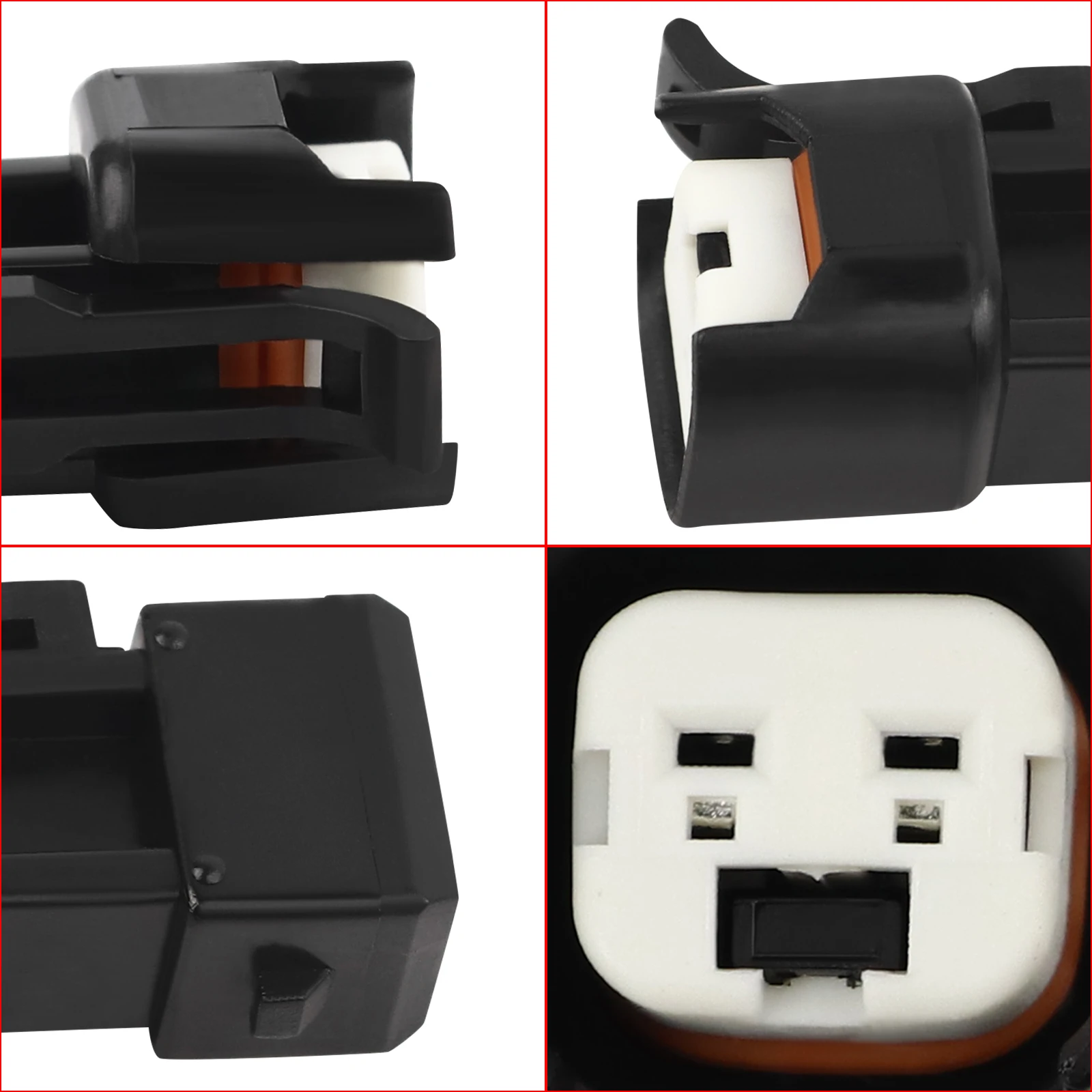 LS1 EV1 To EV6 EV14 USCAR Adapts LS2 LS3 LSX LT1 Fuel Injector Connectors Adapters fuel injector extender adaptor 8Pcs