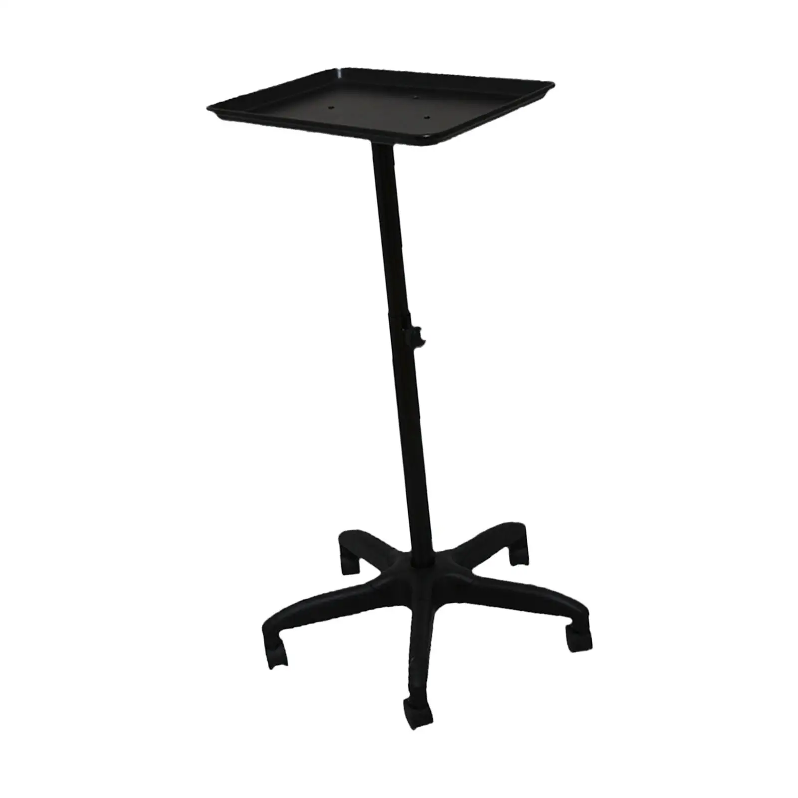 Salon Trolley with Universal Wheels Professional Portable Salon Organizer Adjustable Height from 23.62\'\' to 43.31\'\' Beauty Tool