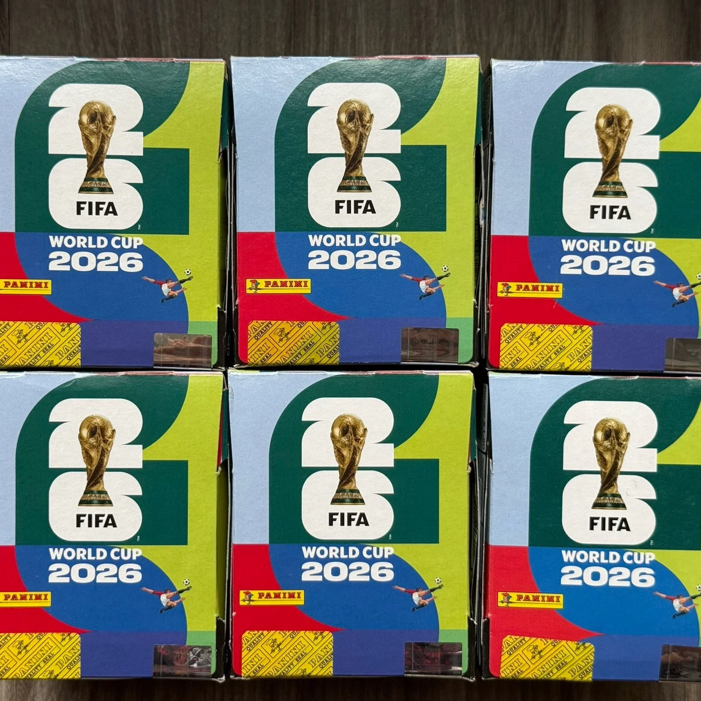 Panini FIFA 2026 World Cup Official Sticker Set  Sticker Album 50 Packs, 7 Stickers Per Pack, 350 Stickers Total