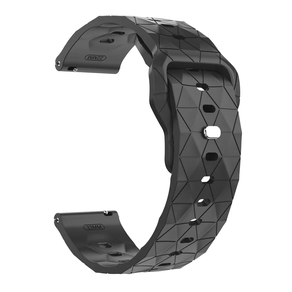 22mm Easy Fit Silicone Strap Wristband - Soft Replacement Bracelet