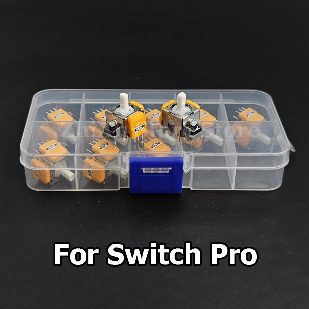 10Pcs with box 3D Hall Effect Durable Joystick Adjustable No Drift Thumb Stick Adjustable Compatible For PS4/PS5/XBox/Switch Pro - 5