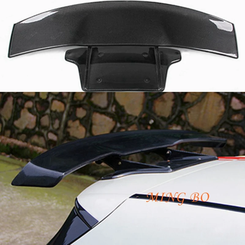 

For Mercedes-Benz A-Class W177 W176 A160 A180 A200 A250 A45 AMG Hatchback 2013-2018 V Type Carbon Fiber Roof Spoiler