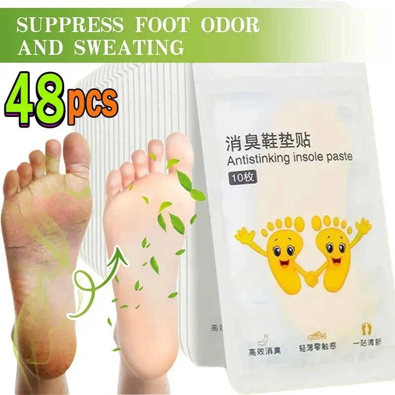 Fresh Aroma Shoe Deodorant Stickers - Odor Eliminating Insole Patches
