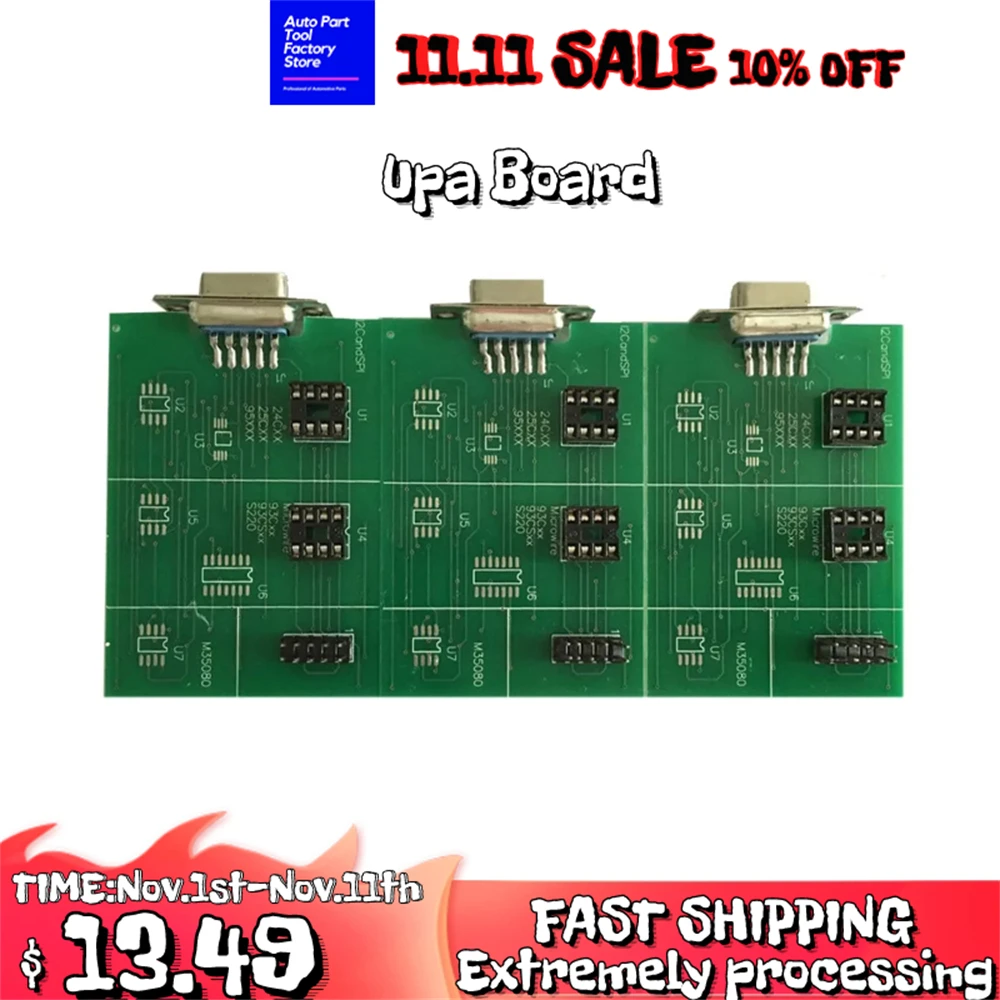 

Newest Upa Board 3pcs A Lot Works with Upa Usb v1.3 Eeprom Adapter Upa UPA-USB ECU Programmer Chip Tunning