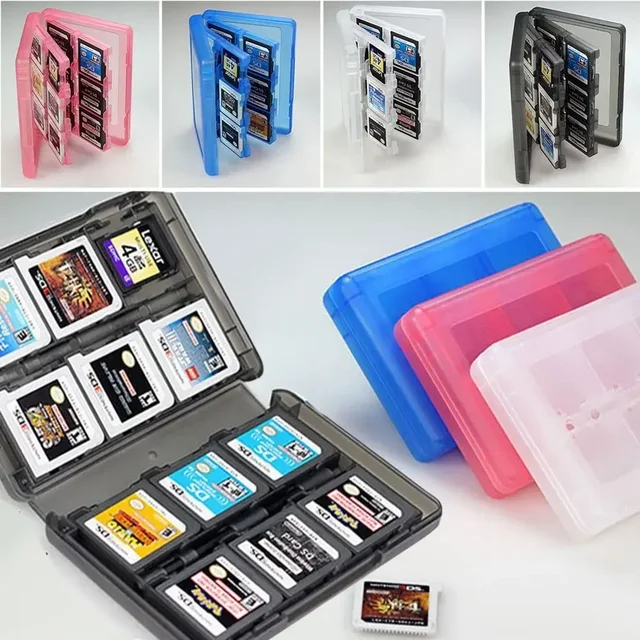 28-in-1 Portable Game Cards Storage Box Case for Nintendo Switch New 3DS /  DSi XL / DSi LL / DS / DS Lite Cartridge 1