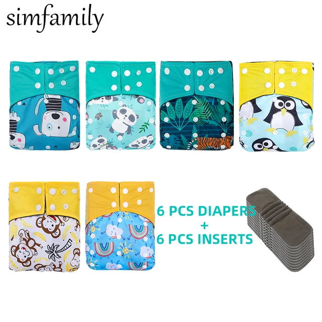 Pañales Ecolgicos Simfamily Pañal De Tela Para Bebe