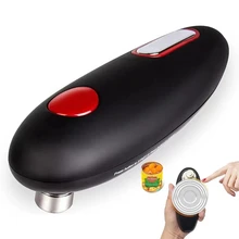 Electric Can Opener Mini One Touch Automatic Smooth Edges Jar Can Tin Touch No Sharp Edges Handheld Jar Openers Kitchen Bar Tool