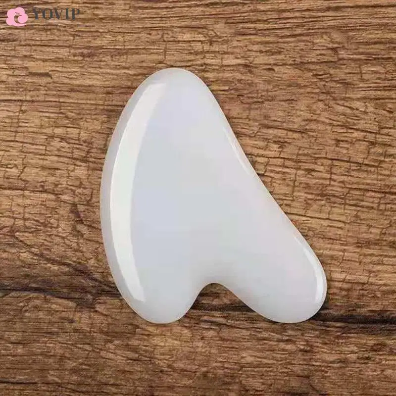 

1pc Heart Shape SPA Massage Beeswax Gua sha Scraping Massage Scraper Face Massager Acupuncture Guasha Board Massager for face