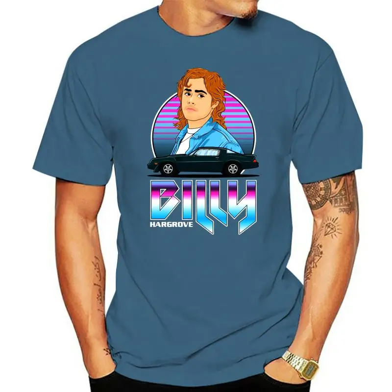 thumbnail image 1 of Camiseta unisex de Billy Hargrove Stranger Retro 80'S Metal Dacre Montgomery Things, camiseta para hombre, camiseta pintada, camiseta 2024, camiseta para hombre, 1 of 5