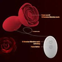 20 Modi Rotation Vibrierender Analplug Vibrator App Fernbedienung Männliches Prostata-Massagegerät Klitoris Hintern Stimulation Sexspielzeug für Frauen 6
