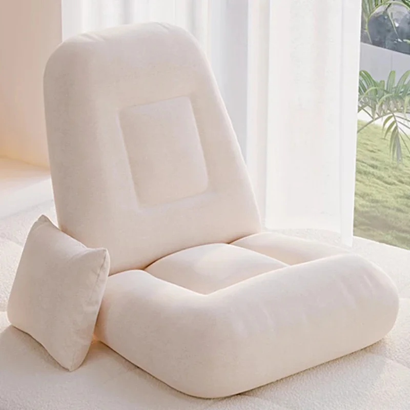 Modern Simple Lazy Sofa Tatami Single Folding Bed Backrest Seat Student Reclining Bay Window Balcony Chair Soft Home Supplies