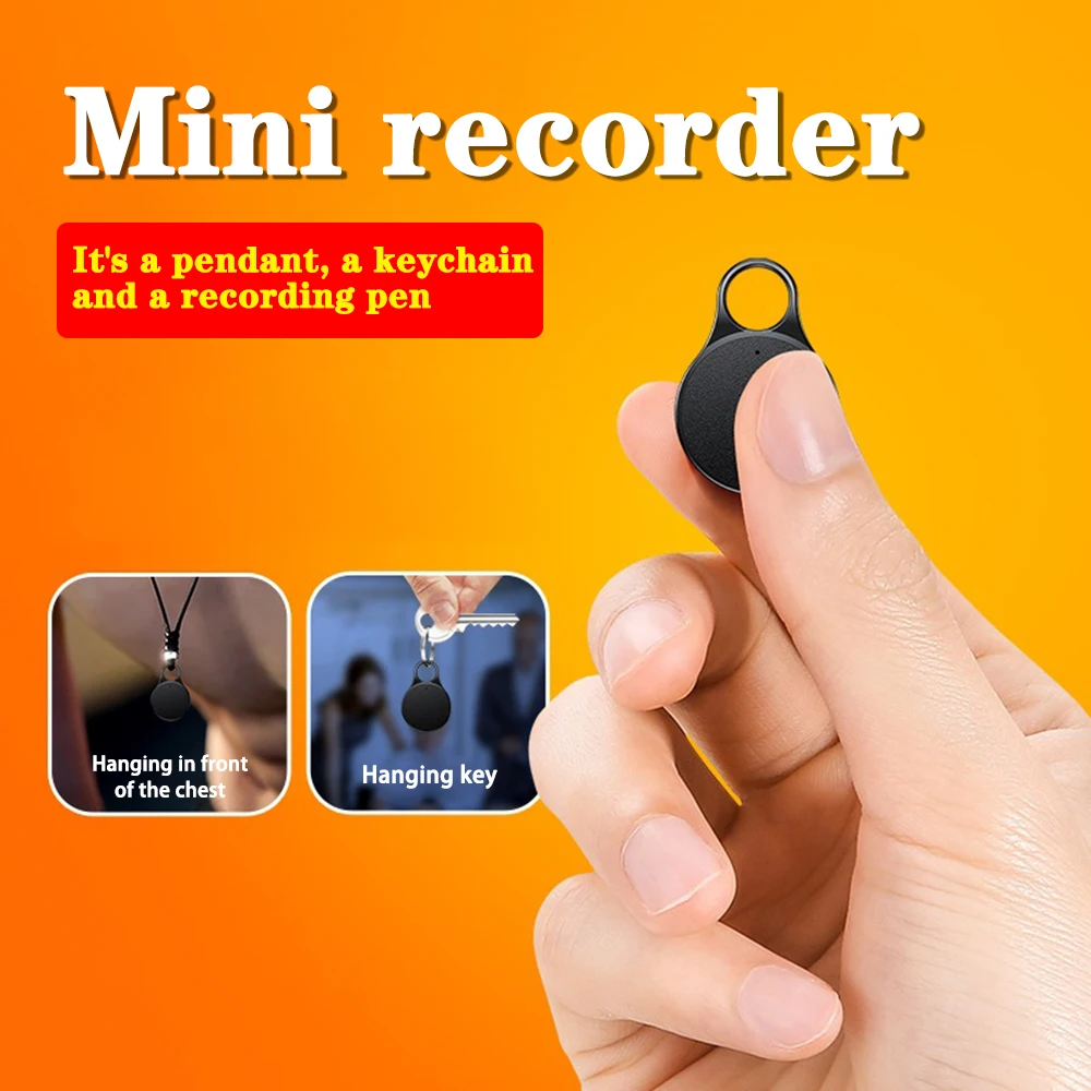 MultifunctionalpendanttypekeyrecordervoicecontrolrecordingMP3