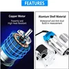 Woodworking Electric Trimmer 30000RPM Wood Milling Engraving Slotting Trimming Machine Hand Carving Router  for 1/4 Inch 6.35mm 2