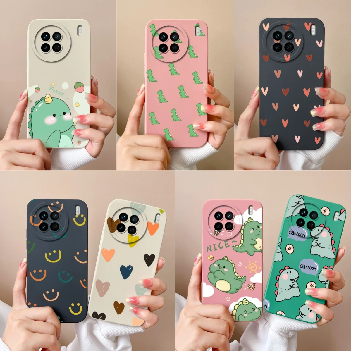 Per Vivo X90 S Pro X90S Custodia Cute Sunflower Heart Custodie Per Cover Posteriore Liquide Quadrate Di Alta Qualità Per Vivo X90S X90Pro Bumper Funda