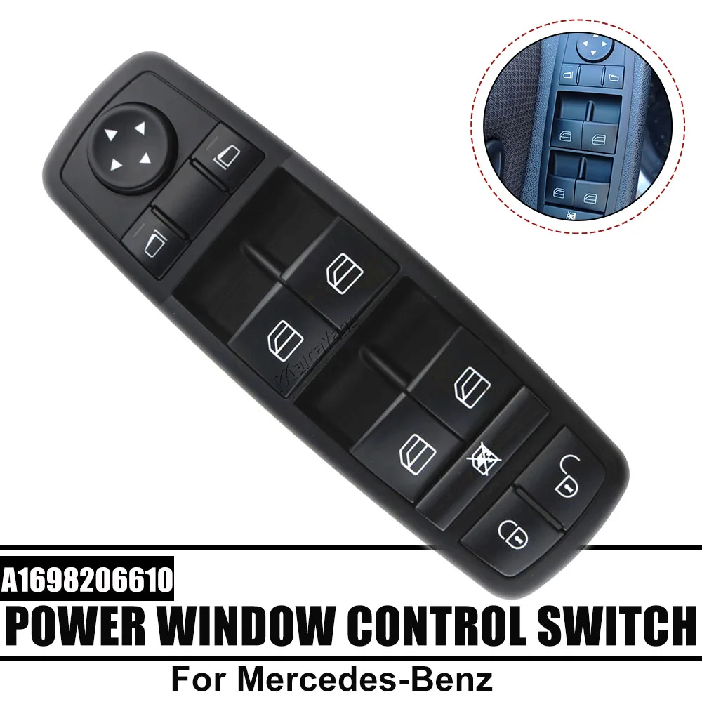 

Переключатель Стеклоподъемника LHD с 3 контактами для Mercedes-Benz W169 W245 X164 W164 W251 V251 A1698206610