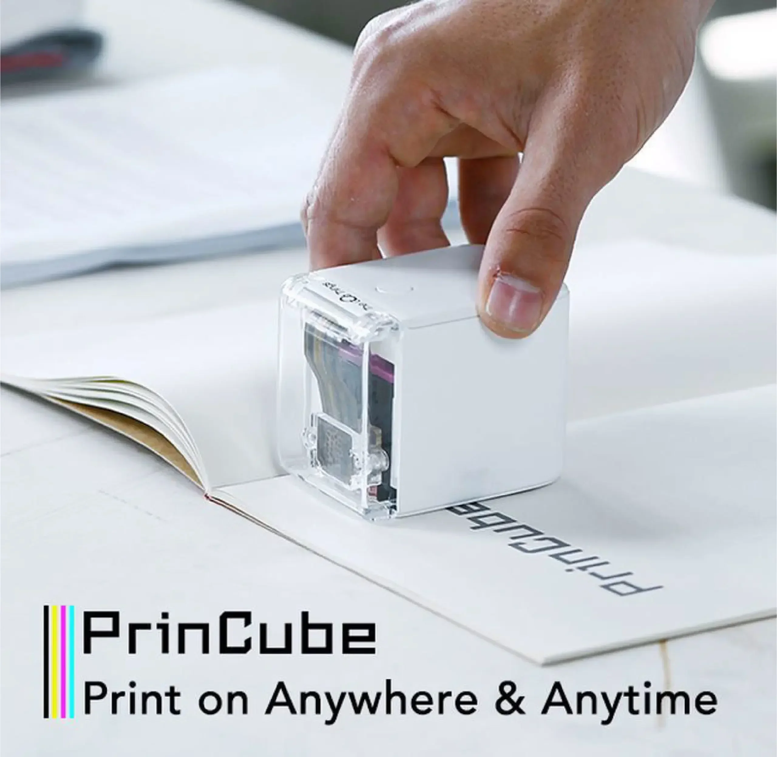 GlowMart High-Resolution Handheld Printer Portable Mini Impresora Portatil Printer for Crisp and Clear Prints Mbrush