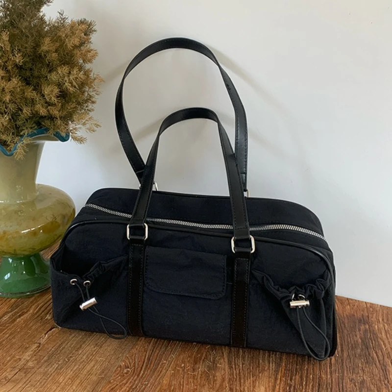 Nylon Underarm Bag Women's Large Capaci Sport Pillow Single Oulder Bag Trendy Handbag Spring Summer New Sle Versatile Handbags