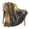Elephant Forest Water Reflection Throws Blankets for Sofa Bed Winter Soft Plush Warm Sofa Throw Blanket Holiday Gifts 2
