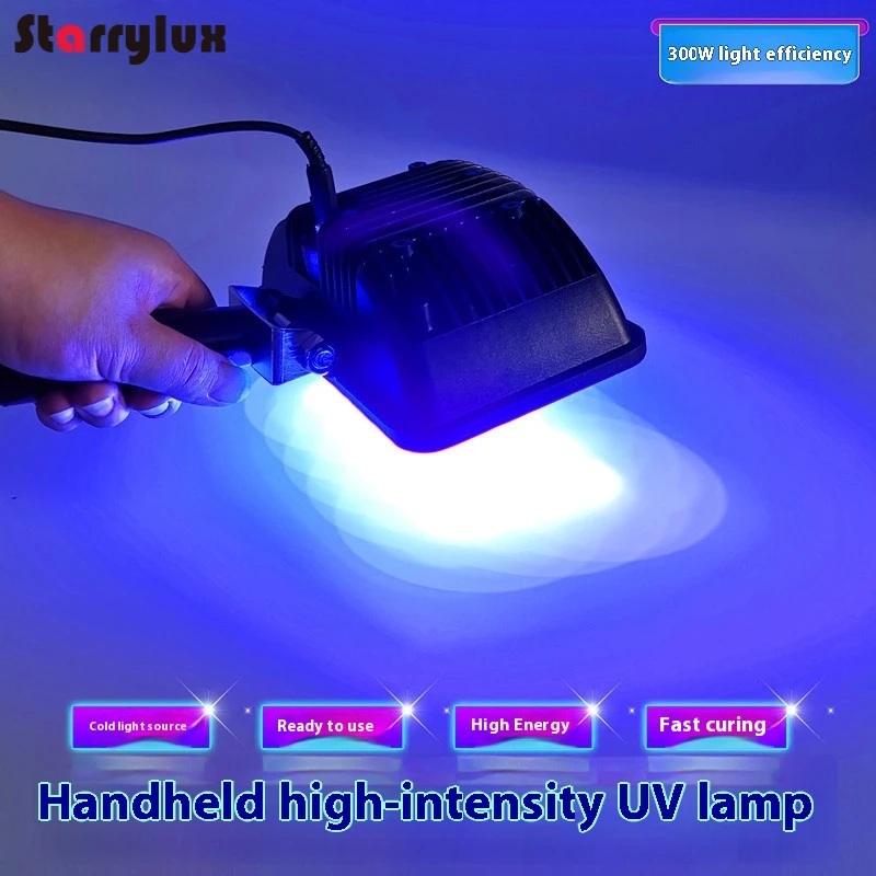 โคมไฟยูวีบ่มแบบใช้มือถือระดับมืออาชีพ - การอบแห้งด้วยกาวและหมึกทันที 1