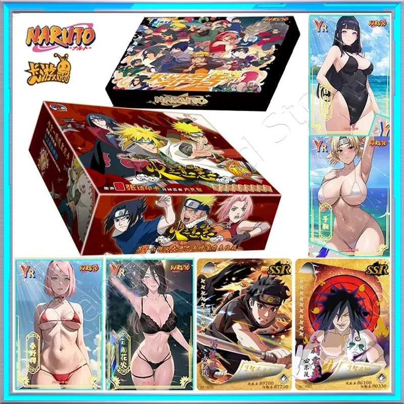 

KAYOU Anime Naruto Card Rare Collection Card Ninja World Characters Cards Collectibles Gift Hashirama Tobirama Minato Kakashi