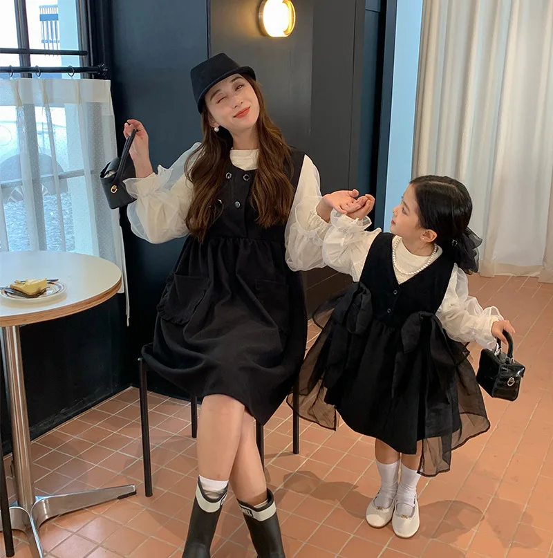 Parent-child Outfit Mother Daughter | Matching Dress Outfits Mom