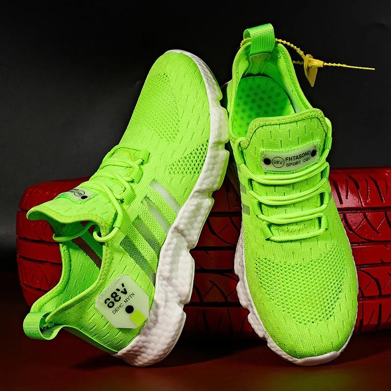 

Brand Women Men Shoe Sneakers Breathable Men's Shoes Lightweight Casual Mesh Couple Shoes Soft Lace-up Sneakers Man Summer 2022