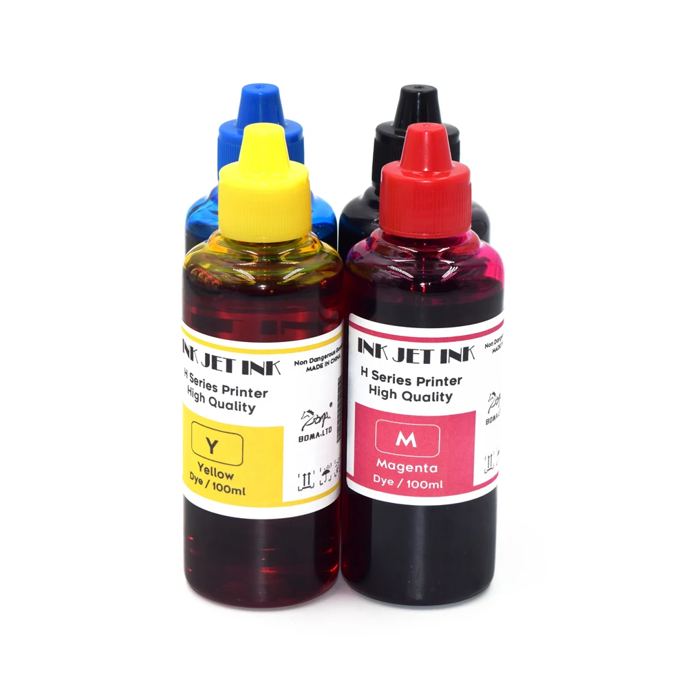 4*100ML Refill Dye Ink for Epson IC84 ICBK84 ICC84 ICM84 ICY84 for 