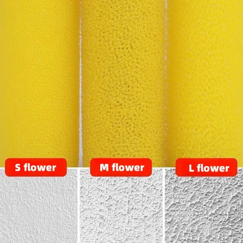 Paint Roller Elastic Sponge Texture Paint Brush Cement Coating Home Room Decoration Wall Painting Tools