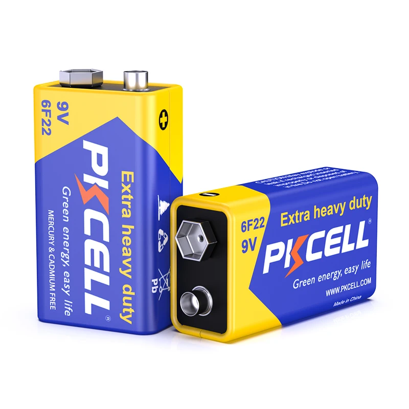 40PC 6F22 9V Battery Smoke Detectors 9V Batteries Equal to CR9V ER9V 6LR61 batteries Metal detector