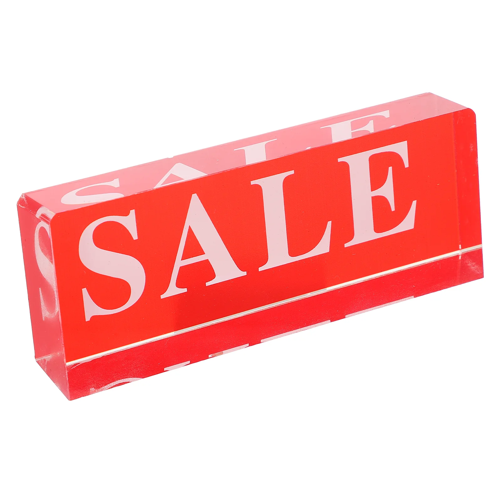 Sale Brand Supermarket Sign Holder Logo Card Practical Acrylic Shop Display Holders 200pcs supermarket food label price cardboard whiteboard yellow sign holder pop advertising pricing tag memo card