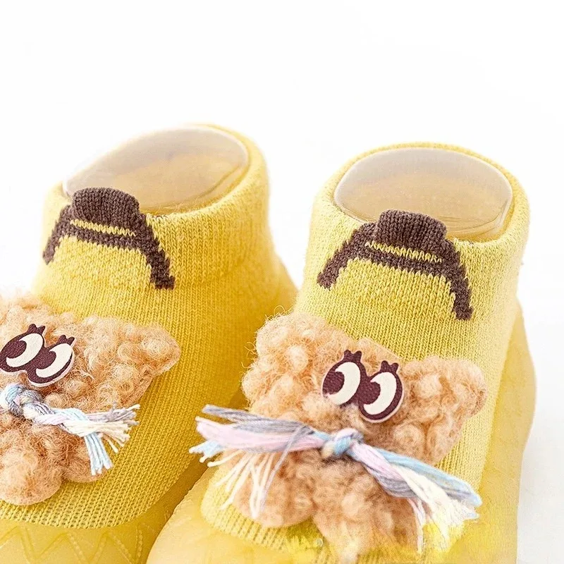Spring Autumn Newborn Baby Boy Toddler Shoes 1 Years Soft Bottom Non-slip Floor First Walkers Socks Shoes  Baby Girls Shoes