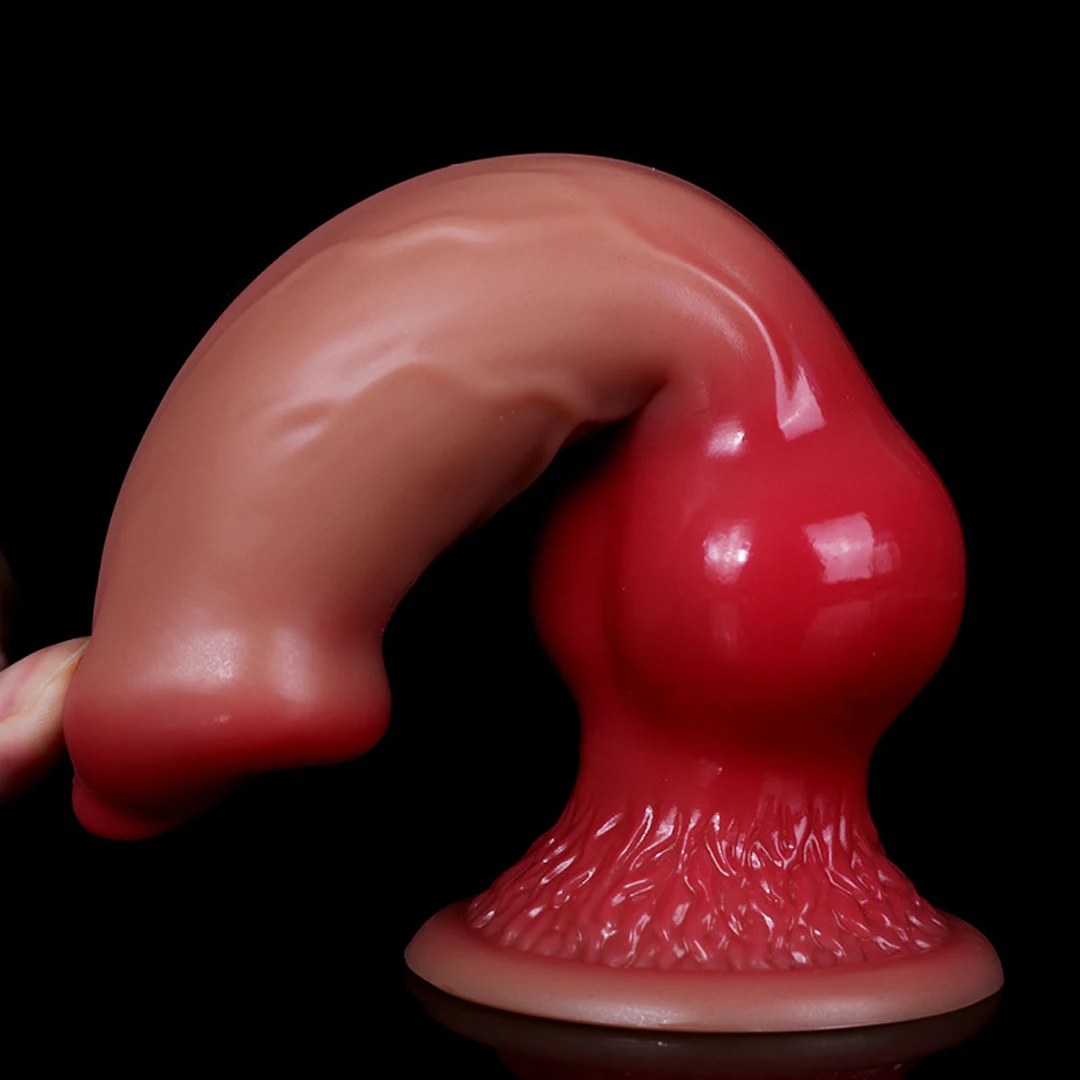Huge animal/dog shaped dildo realistic penis with suction cup big anal plug giant monster penis adult supplies for men and women