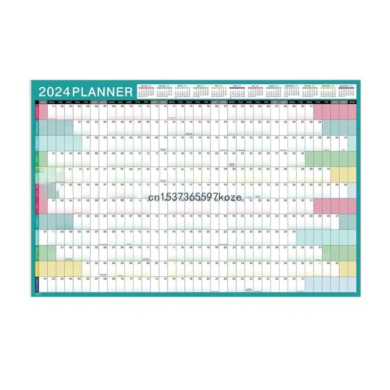 

Календарь-планировщик на 2024 год с 1. 2024 по 12. 2024, 50x30 см для дома