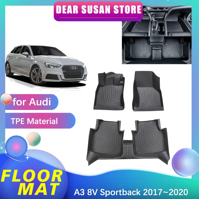 AUDI TAPIS SOL A3 8V Exclusive gris