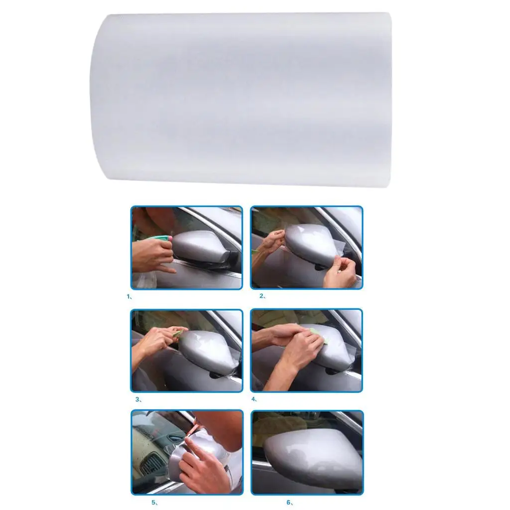 Clear Car Panel Door Paint Protection Film Sheet Wrap Sticker Protector Anti Scratch Car Door Sill Edge Protection Film