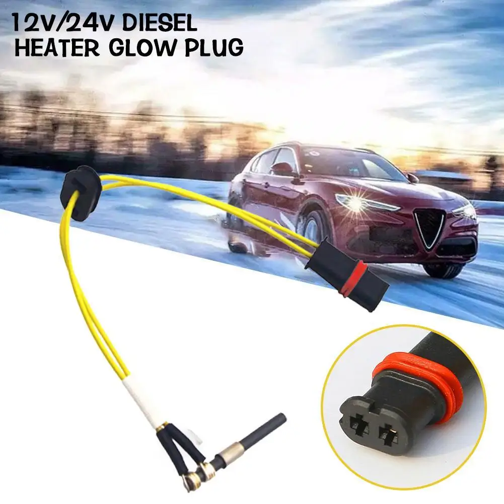 Truck Rv Camping Yacht Car Parking Heater Glow Plug 252070011100 + Filtro Per Eberspacher 24V Airtronic D2 D4 D4S
