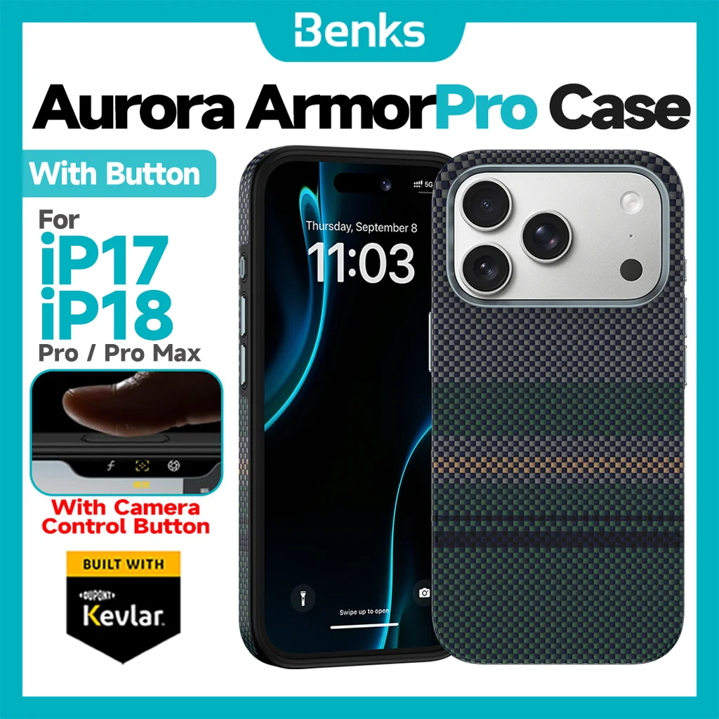 BENKS Aurora ArmorPro Kevlar-Enhanced Shockproof Case