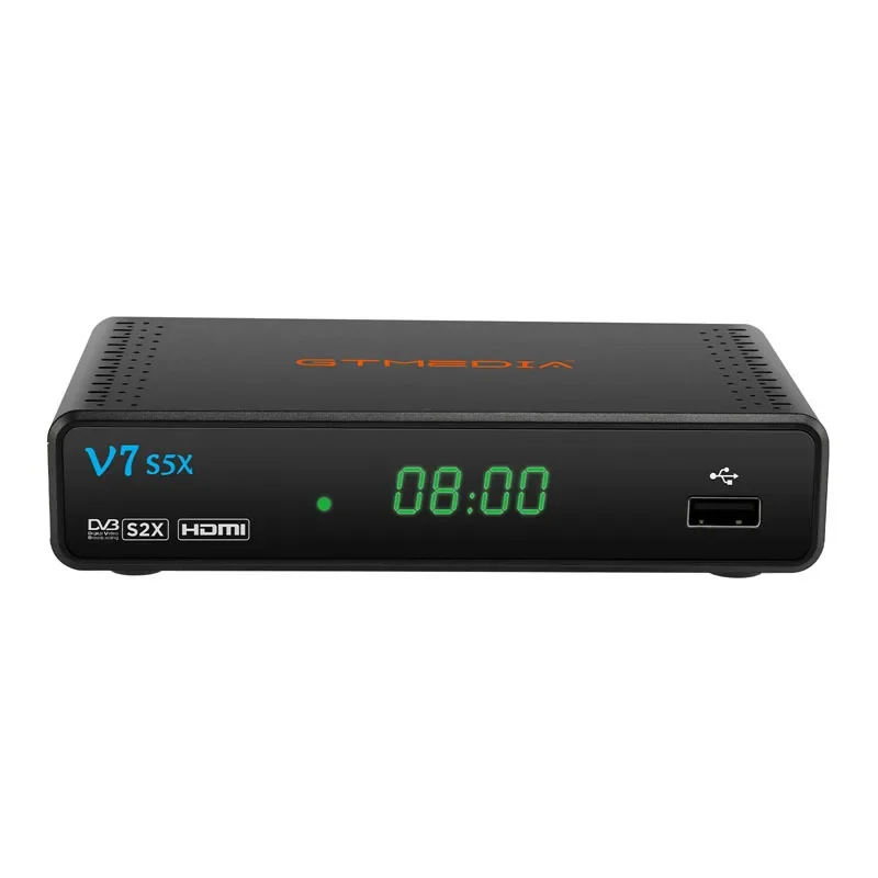 Gtmedia V7S5X Europe TV Tuner DVB-S2 Scart Interface V7 S5X HD 1080P H.265 Digital Satellite Receiver for Youtube Set Top Box