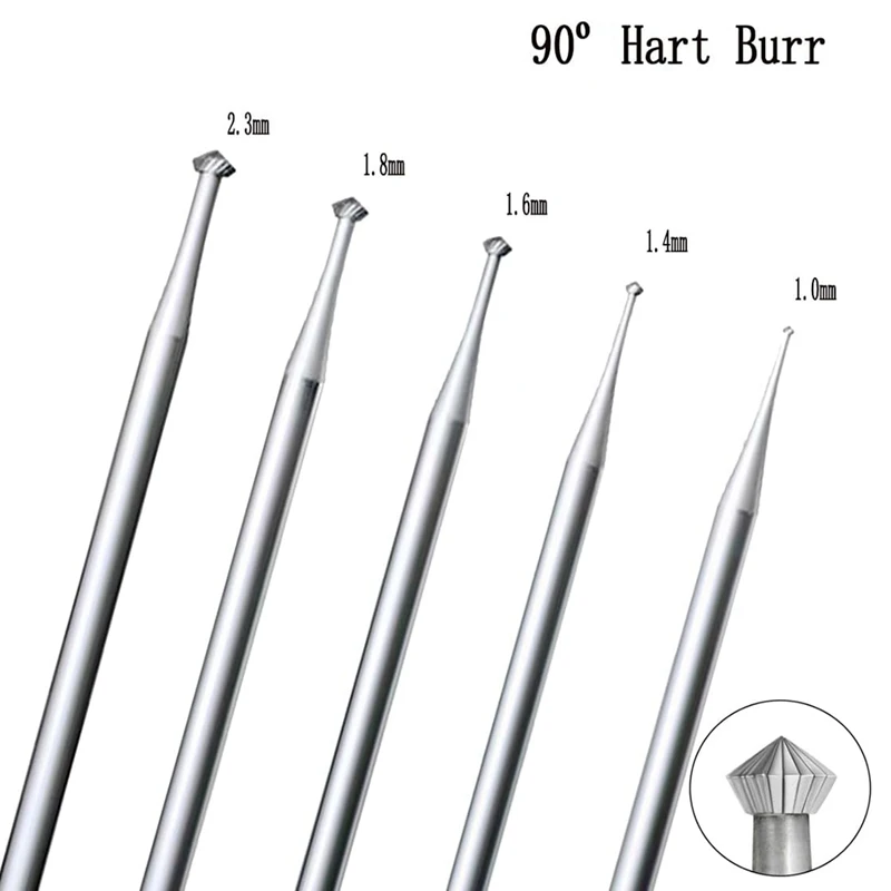 24 Pcs 3/32Inch Shank Burr Sets,Includes Ball Burs, Stone Setting Bits, Round Cup Burr, 90&ordm; Hart Burs And Bud Bur Kits