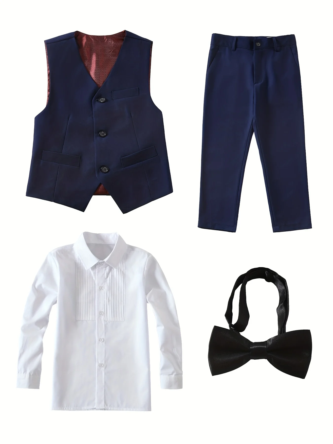 Boys Suit Set 4pcs/set
