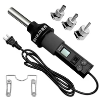 220V LCD digital Heat gun Hot Air Gun Desoldering Soldering solder Station Adjustable IC SMD BGA SAIKE GJ-8018LCD 1