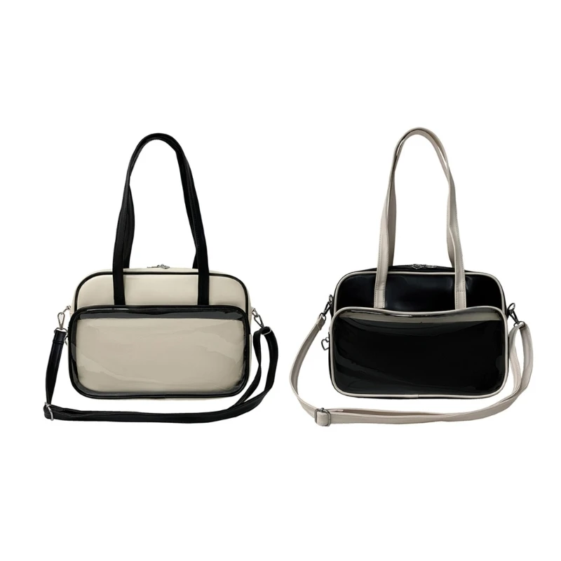 

Crossbody Leather Tote Bag for Women Girl Shoulder Bag Large Capacity Bag E74B