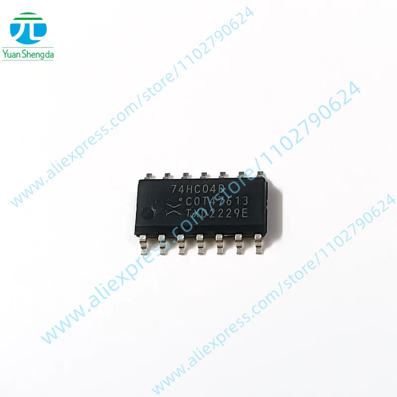 

5 шт. новый оригинальный 74HC04D,653 6-полосный инвертор, Logic Chip SOIC-14 74HC04D