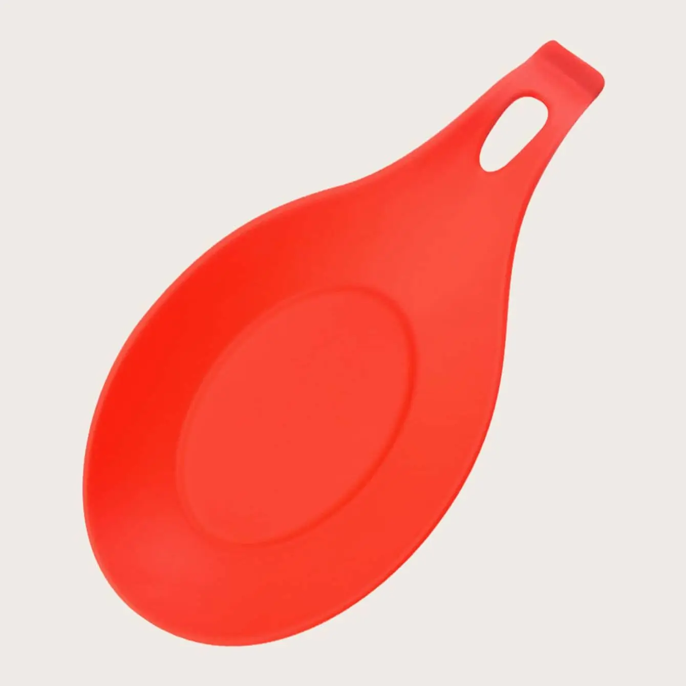 1pc-Silicone Spoon Rest Pad Food Grade Silica Gel Spoon Heat Resistant Put Mat Device Kitchen Utensils kitchen dishes