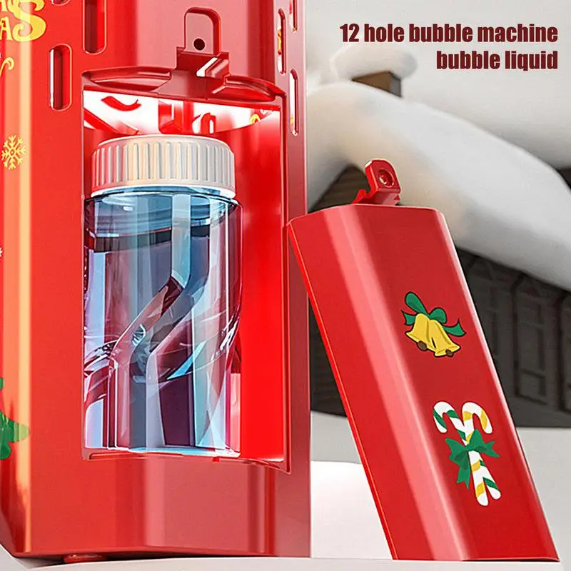 Firework Bubble Maker Firework Bubble Blower Machine Christmas Bubble Machine Toys Reusable Outdoor Bubble Maker With Lights For 3