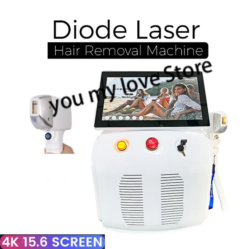 

808nm ICE Platinum Diode Hair Removal Machine 755 808 1064nm Freezing Point Painless Hair Removal The Whole Body